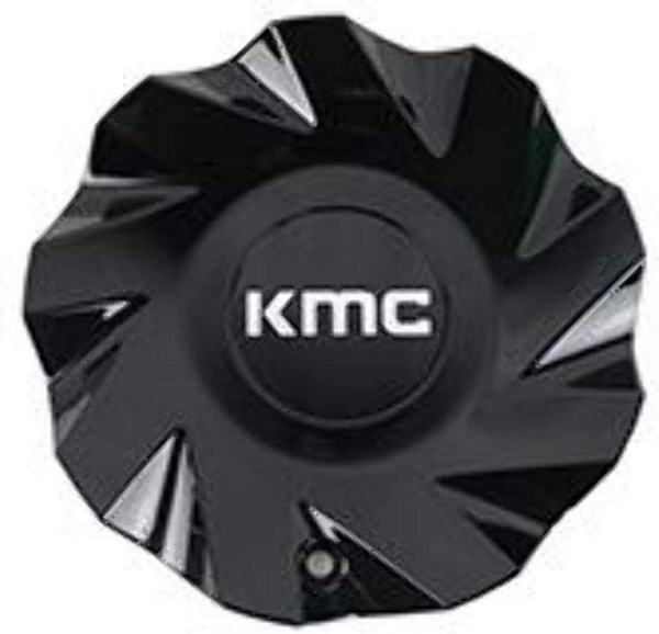 KM705 CAP GLOSS BLACK - KMC Wheels - KM705CAPA-GB