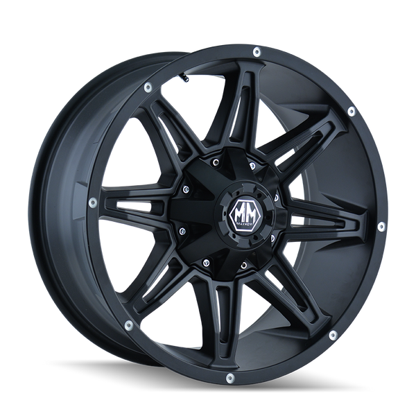 MAYHEM RAMPAGE 8090 MATTE BLACK 20X9 8-170 18MM 130.8MM - 8090-2970MB18