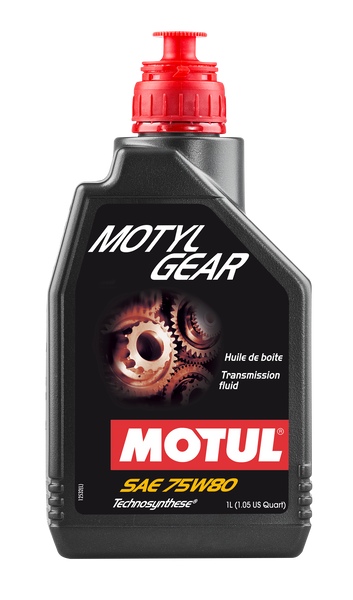 Motul 1L Transmission MOTYLGEAR 75W80 - Technosynthese - API GL-5 / MIL-L-2105D (105782)