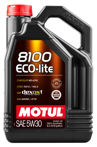 Motul 100% Synthetic Fuel Economy Gasoline engine lubricant (108214)
