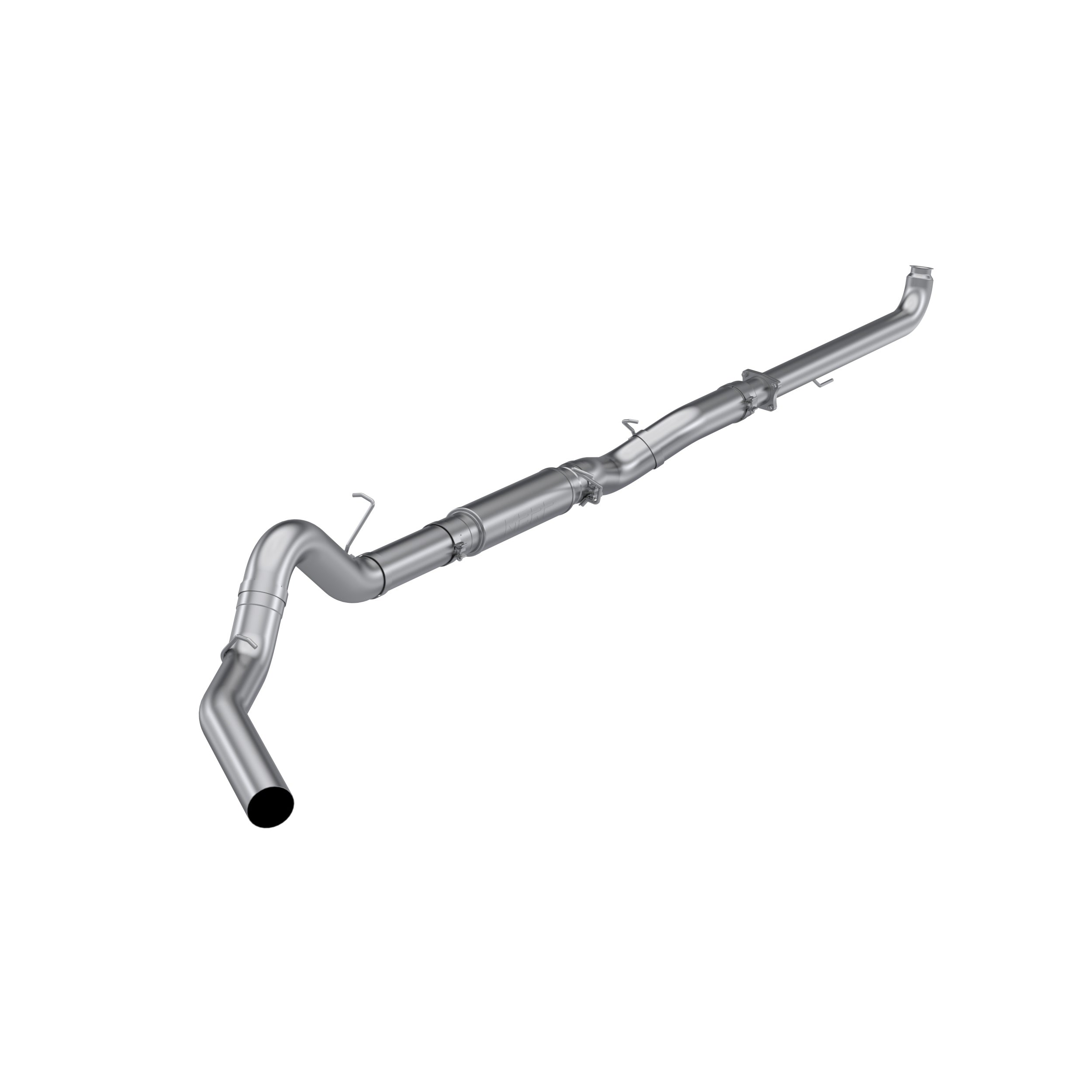 Fits 2001-04 Chevrolet/GMC 2500/ 3500 6.6L Duramax 5in Downpipe-Back Single Side Exit - AL