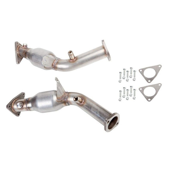 Berk Technology High Flow Cats for Nissan/Infiniti VQ3XHR (BT1407-HFC-MET)