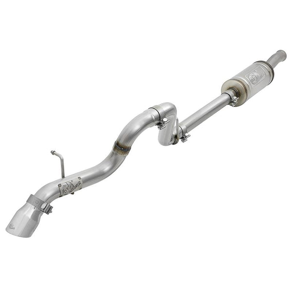 aFe MACH Force-Xp 2-1/2 IN 409 Stainless Steel Axle-Back Hi-Tuck Exhaust Polished (49-48075-P)
