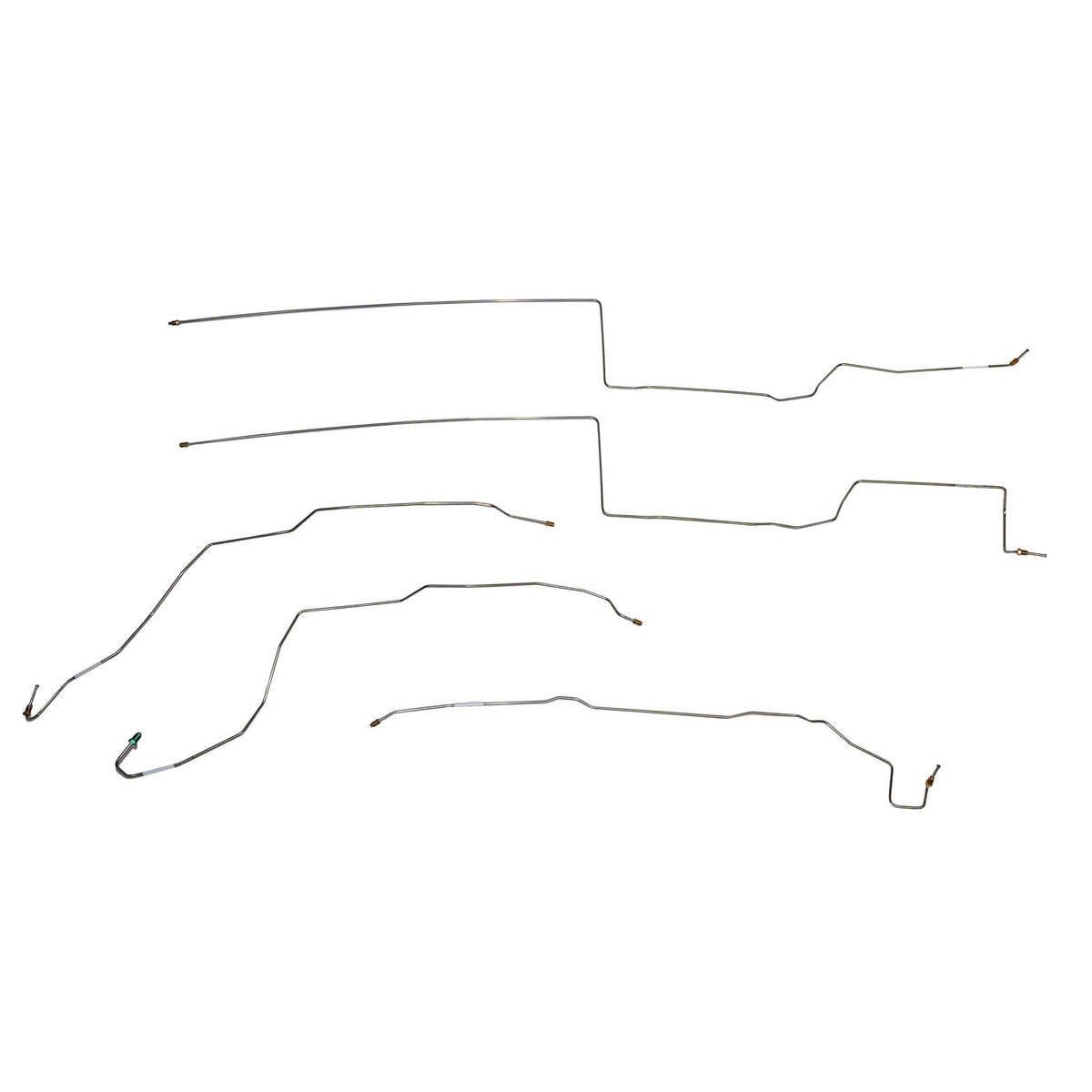 2014 - 17 Jeep Cherokee, 4WD, Intermediate Brake Line Set; Steel - WIN1501OM