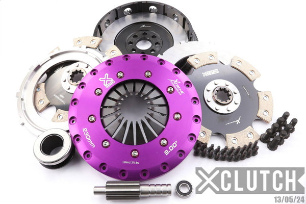 XClutch 01-06 BMW M3 Base 3.2L 9in Twin Solid Ceramic Clutch Kit (XKBM23550-2E)