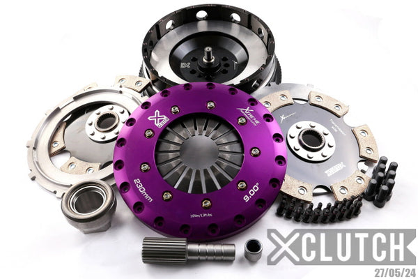 XClutch 11-13 BMW 335is Base 3.0L 9in Twin Solid Ceramic Clutch Kit (XKBM23594-2E)