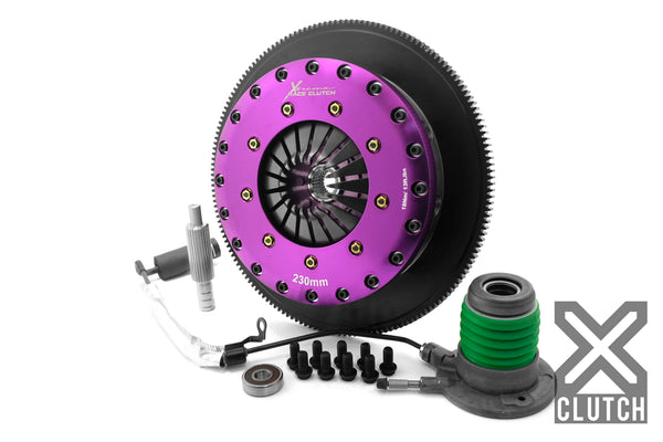 XClutch 09-13 Chevrolet Corvette ZR1 6.2L 9in Twin Solid Ceramic Clutch Kit (XKCR23630-2E)