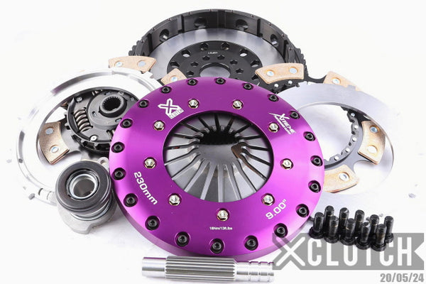 XClutch 05-07 Volvo S40 T5 2.5L 9in Twin Sprung Ceramic Clutch Kit (XKFD23648-2B)