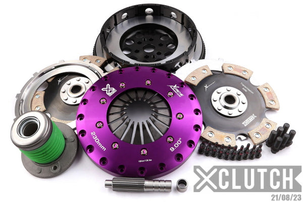 XClutch 15-23 Ford Mustang EcoBoost Premium 2.3L 9in Twin Solid Ceramic Clutch Kit (XKFD23697-2E)