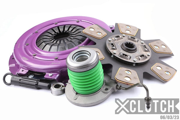 XClutch 05-10 Ford Mustang GT 4.6L Stage 2 Sprung Ceramic Clutch Kit (XKFD28421-1B)