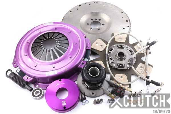XClutch 08-09 Pontiac G8 GXP 6.2L Stage 2R Extra HD Sprung Ceramic Clutch Kit (XKGM28692-1R)