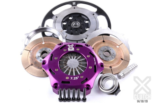 XClutch 17-21 Honda Civic Type R 2.0L 7.25in Twin Solid Ceramic Clutch Kit (XKHN18537-2E)