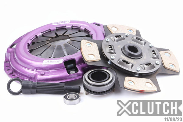 XClutch 89-91 Honda Civic Si 1.6L Stage 2 Sprung Ceramic Clutch Kit (XKHN21002-1B)