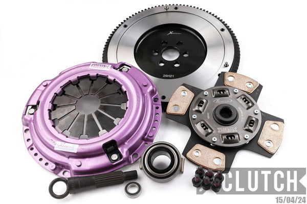 XClutch 07-08 Honda Fit Base 1.5L Stage 2 Sprung Ceramic Clutch Kit (XKHN21506-1B)