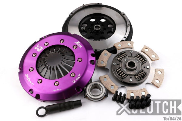 XClutch 17-21 Honda Civic 1.5L Stage 2R Extra HD Sprung Ceramic Clutch Kit (XKHN24538-1R)