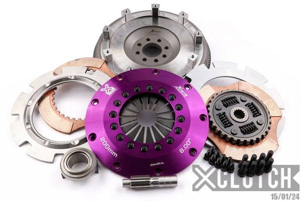 XClutch 02-06 Mini Cooper S 1.6L 8in Twin Sprung Ceramic Clutch Kit (XKMC20520-2B)