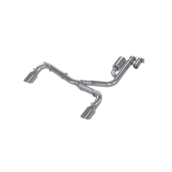 MBRP Exhaust 2.5" Resonator-Back, Dual Rear Exit, T409 (S5207409)