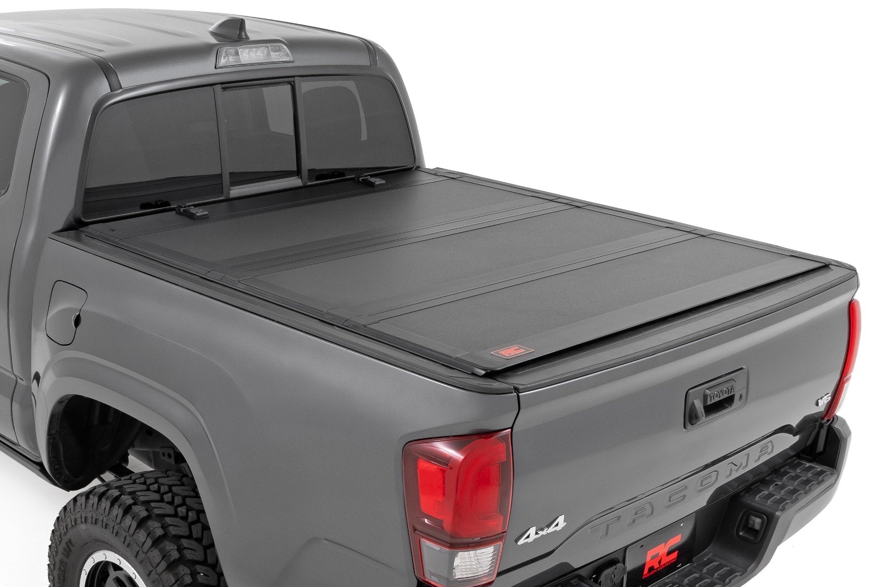 Hard Tri-Fold Flip Up Bed Cover - 6' Bed - Toyota Tacoma 2WD/4WD (2005-2015)