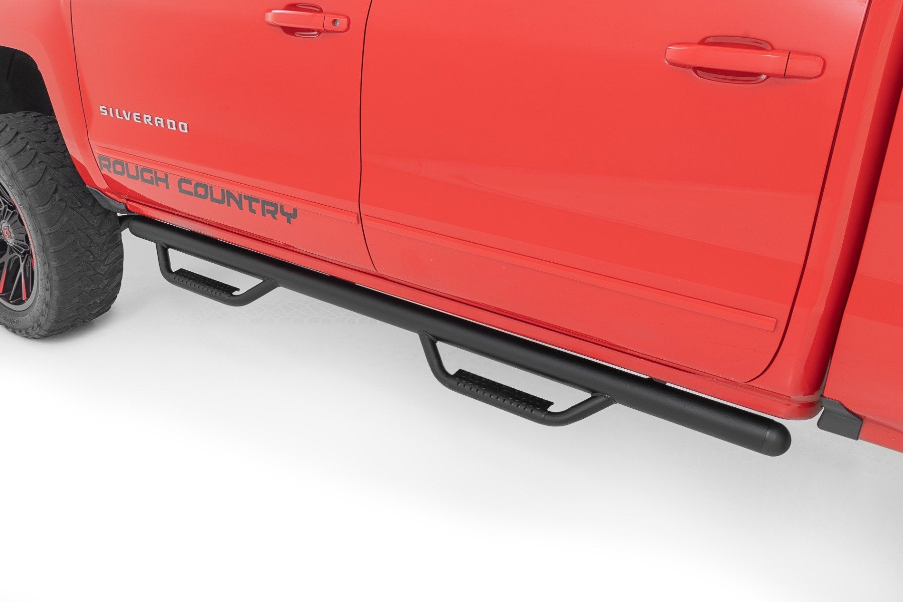 Nerf Steps - Cab Length - Crew Cab - Chevy/GMC 1500 (14-18 & Classic)