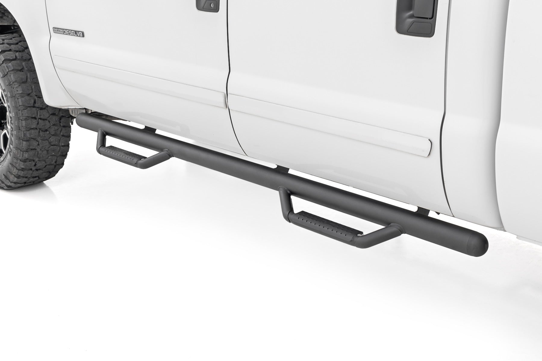 Nerf Steps - Cab Length - Crew Cab - Ford F-250/F-350 Super Duty (99-16)