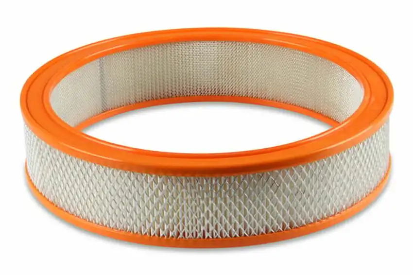 Air Filter - 14x3  - White Paper Element - Orange Ring - 120-179