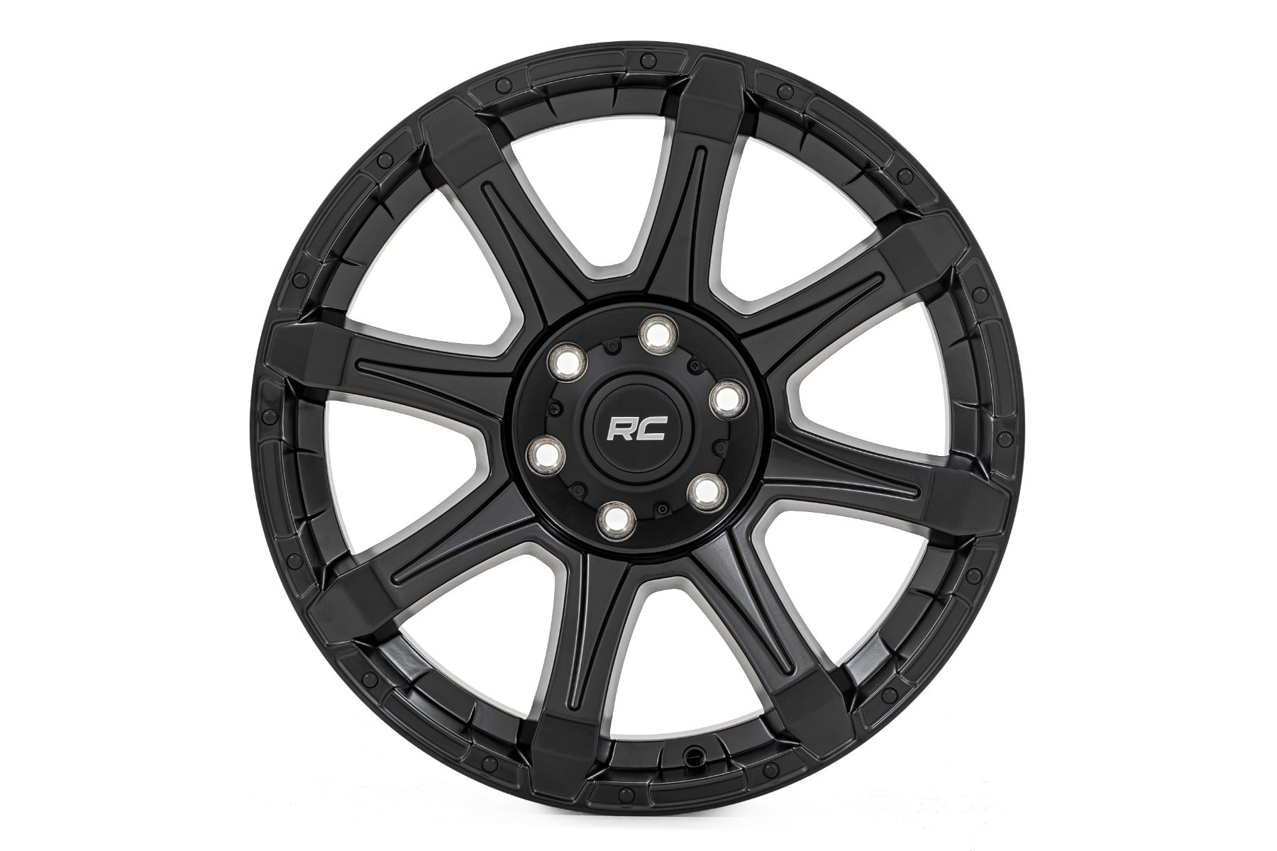 81 Series Wheel/One-Piece/Semi Gloss Black/20x10/6x135/-19mm