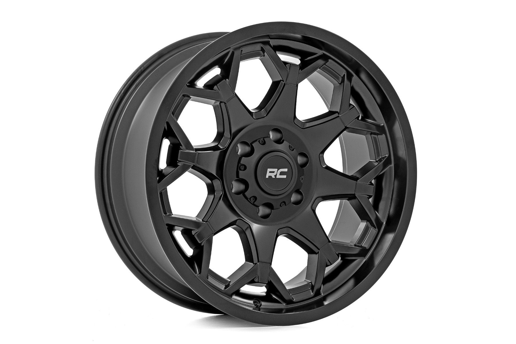 80 Series Wheel/One-Piece/Semi Gloss Black/20x10/6x135/-19mm