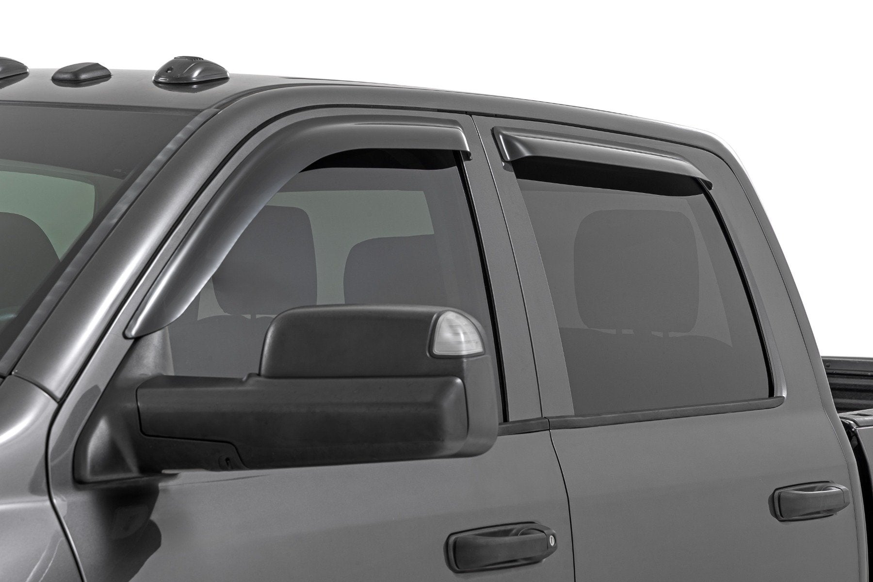 Side Window Deflectors - Tape On Rain Guard - Ram 1500 (09-18) 2500 (10-24)