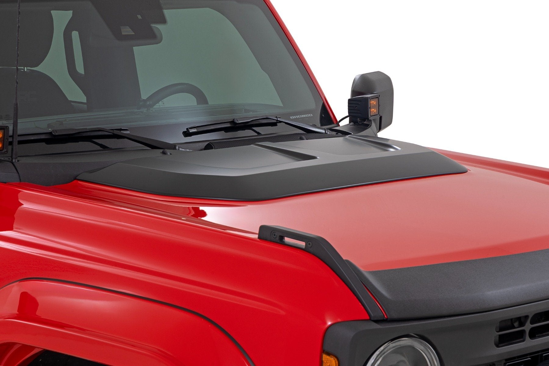 Hood Scoop - PQ Race Red - Ford Bronco 4WD (2021-2025)