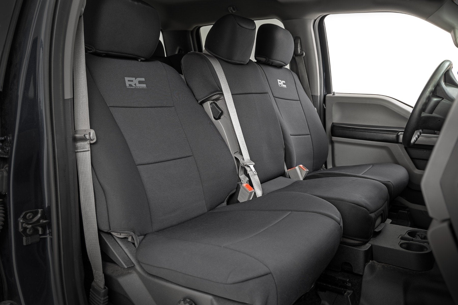 Seat Covers - FR Bench and RR Bench - Ford F-150/Lightning/F-250/F-350  (15-25)