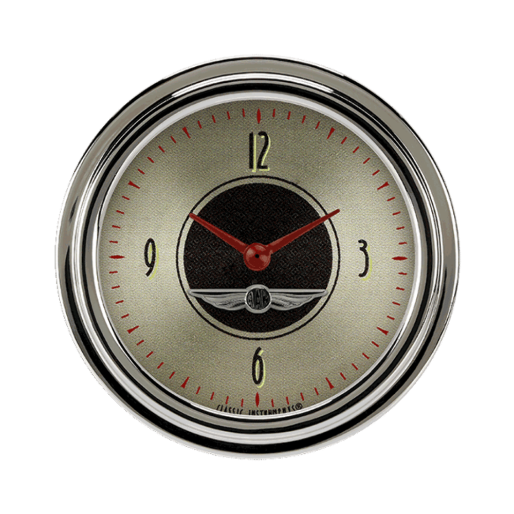 All American Nickel 2 5/8" Clock AN92SLC