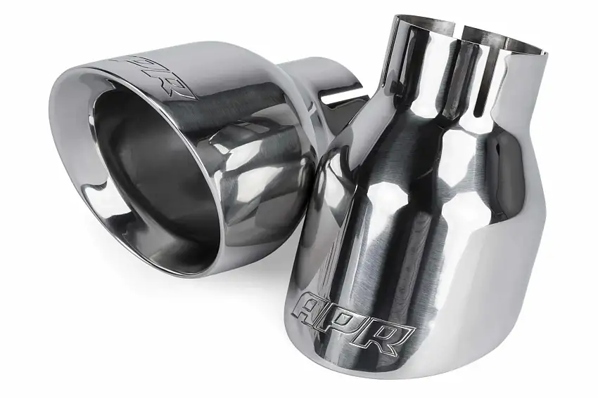 APR Double-Walled 4 Slash-Cut Tips (Polished) - Set of 2 - TPK0001