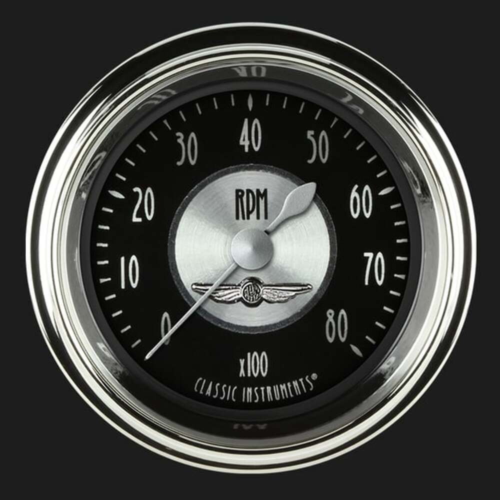 All American Tradition 2 1/8" Tachometer AT183SHC