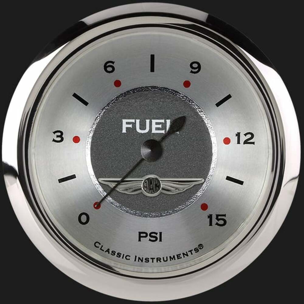 All American 2 5/8" Fuel Pressure Gauge, 15 psi AW345SRC