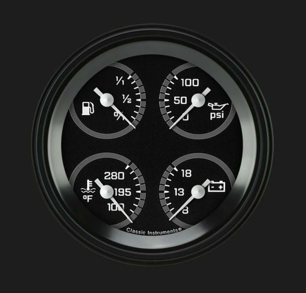 AutoCross Gray 3 3/8" Quad AX76GBLF