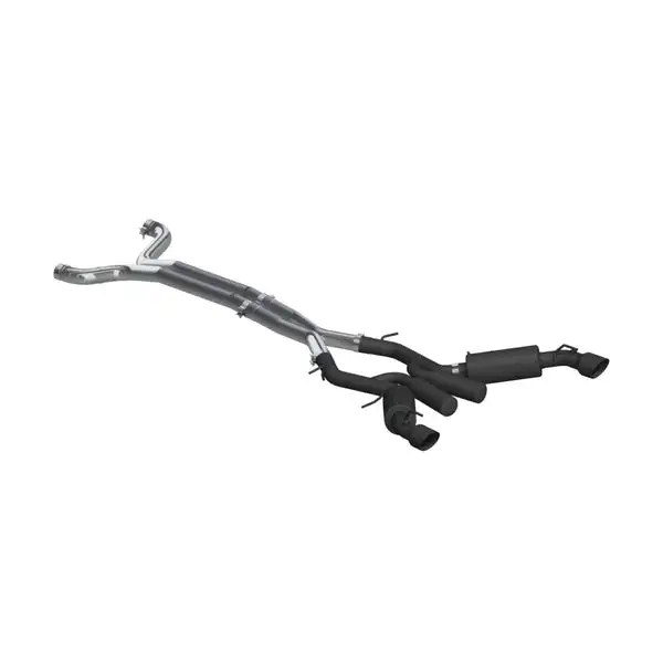 MBRP Exhaust 3" Dual Cat Back, Black Coated (S7035BLK)