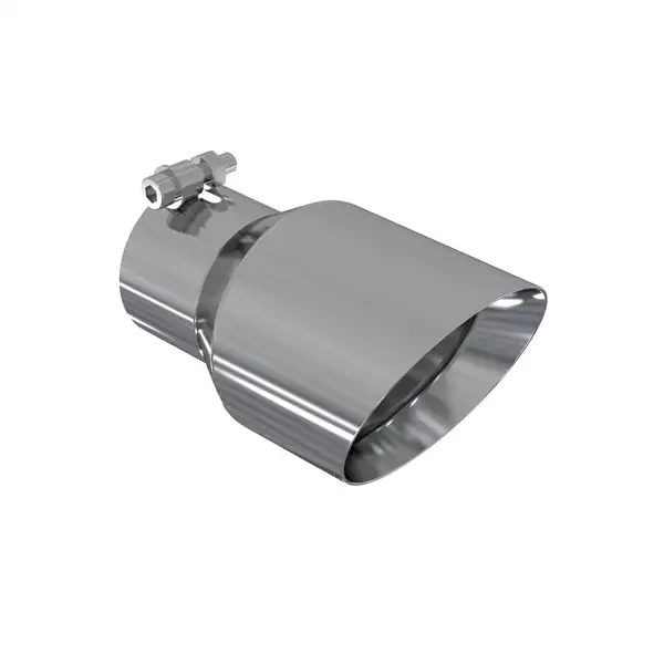 MBRP Exhaust 3" ID. 4.5" OD. 8" Length. Dual Wall Angled. T304 (T5151)