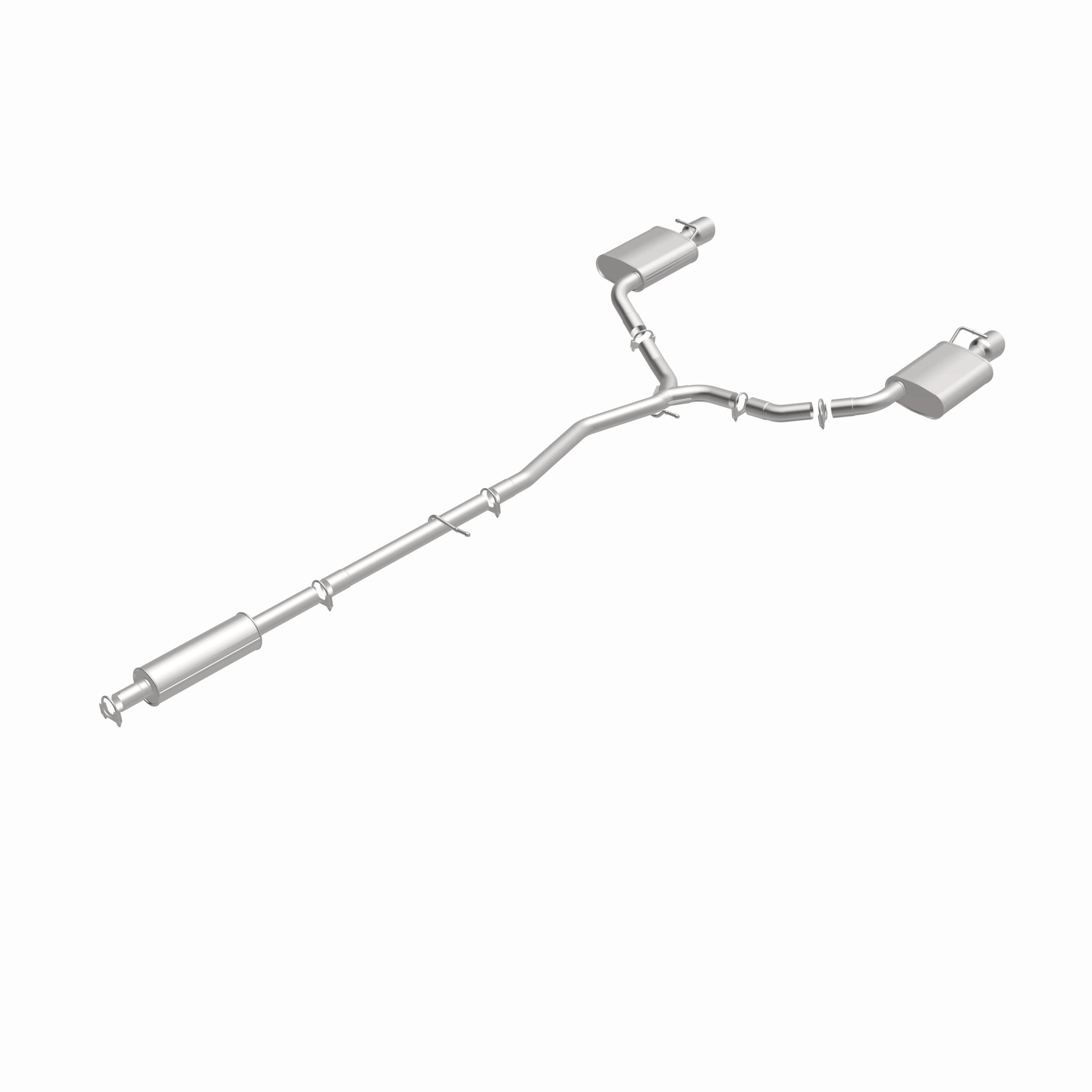Fits 2016-2019 Ford Explorer 3.5L Direct-Fit Replacement Exhaust System