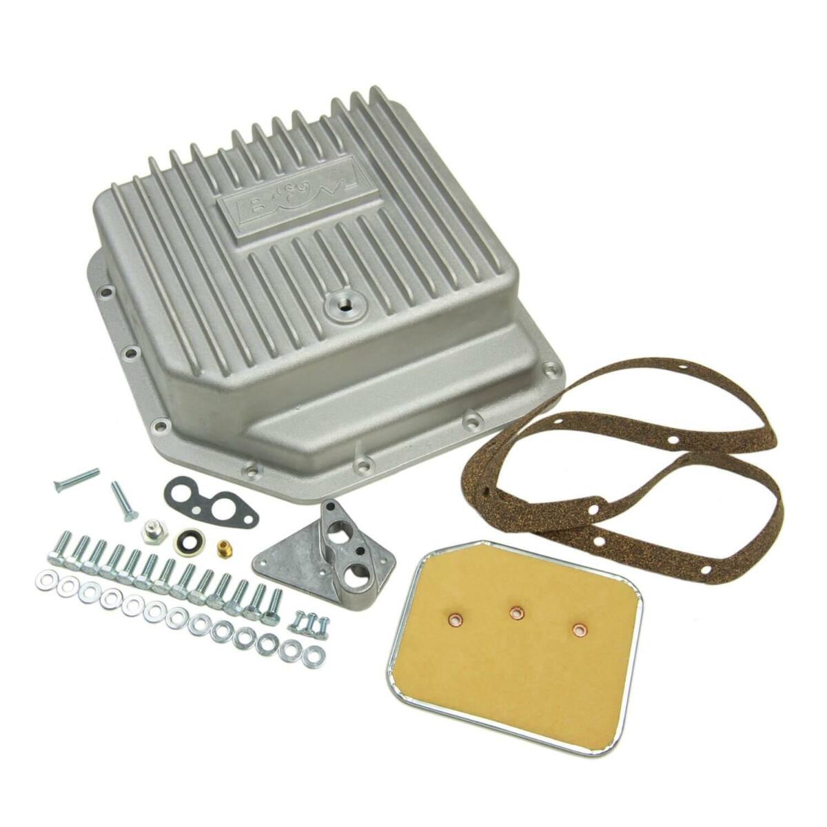 B&M Hi-Tek Deep Trans Pan for GM TH350 Transmission - 30280
