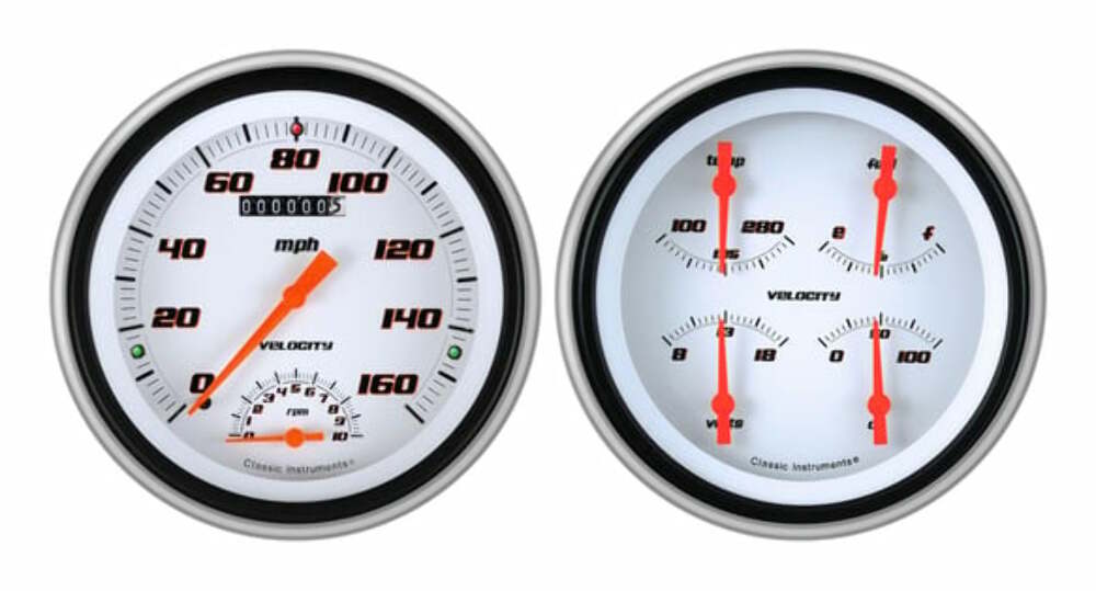 Velocity White 1951-52 Chevy Car Package CH51VSW62