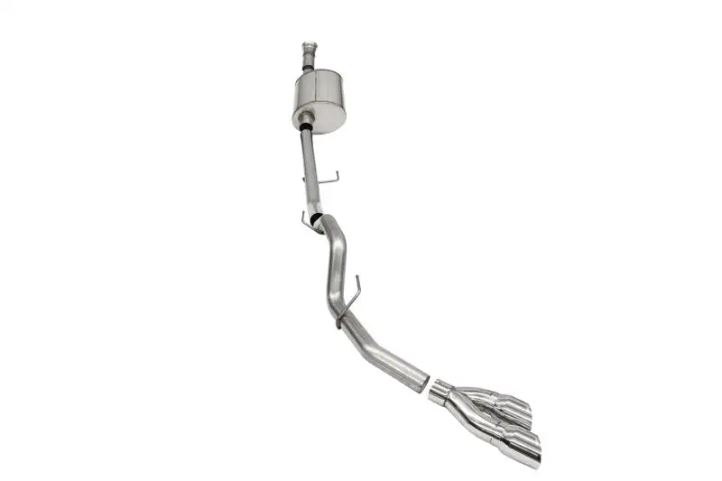 Corsa 2021-2025 Ford F-150 SuperCab/6.5in Bed 5.0L V8 Sport Cat-Back Single Side Exit-Polished
