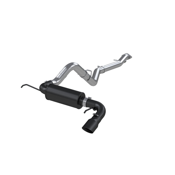 MBRP Exhaust 3" Cat-Back, Single Rear Exit, BLK (S5235BLK)