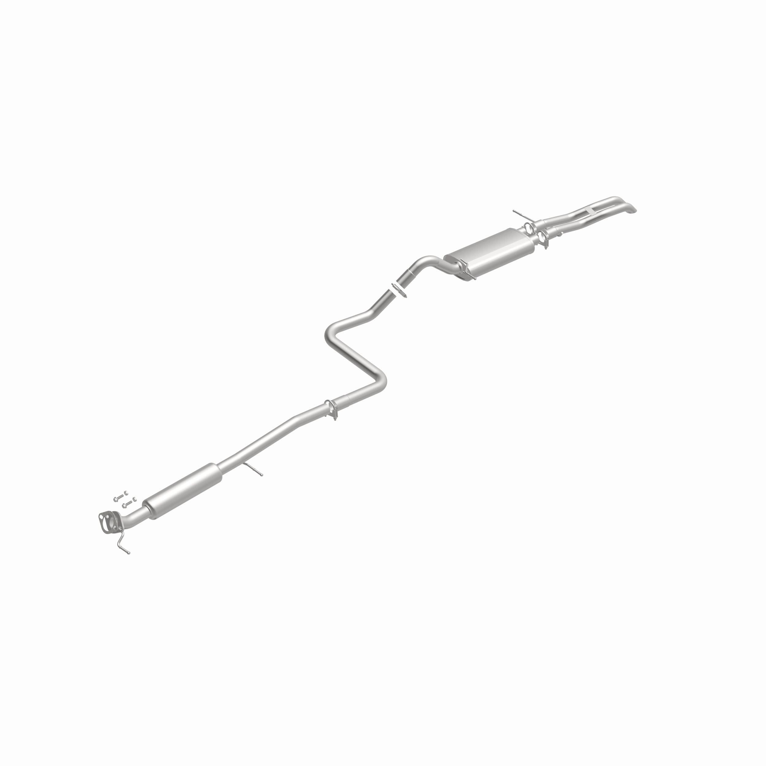 Fits 2011-2019 Ford Fiesta 1.6L Direct-Fit Replacement Exhaust System