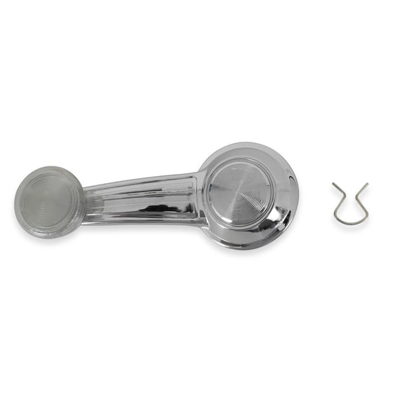 Fits 67-72 Trucks Window Crank-Chrome With Clear Knob-Each D1032-67