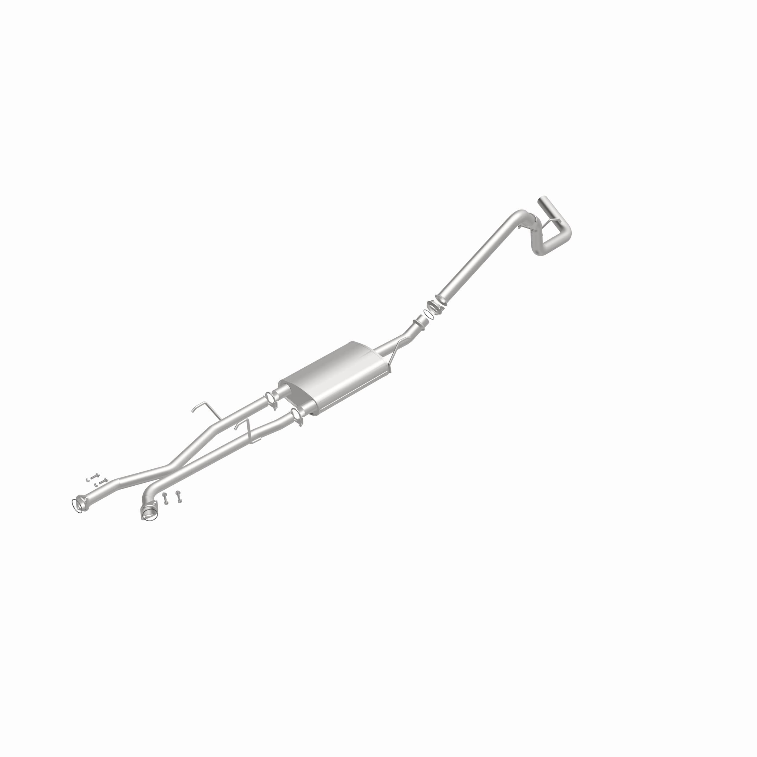 Fits 2007-2009 Toyota Tundra 4.7L Direct-Fit Replacement Exhaust System