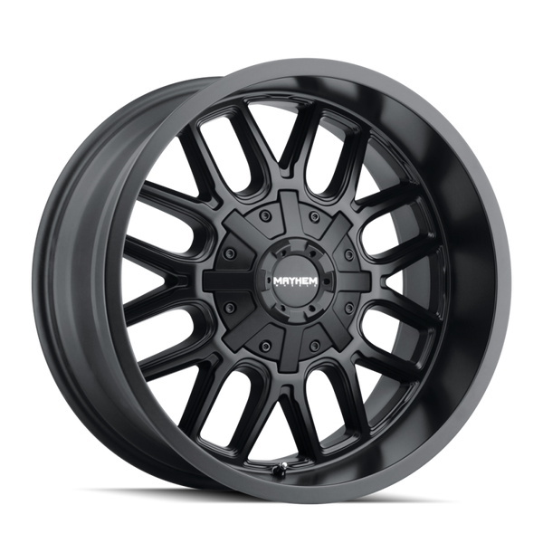 Mayhem 8107 Cogent 20x9 / 8x165.1 BP / 0mm Offset / mm Hub Matte Black Wheel