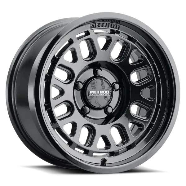 Method MR321 17x8.5 -0mm Offset 6x5.5 BP 106.25mm CB 4.72in BS Gloss Black Wheel