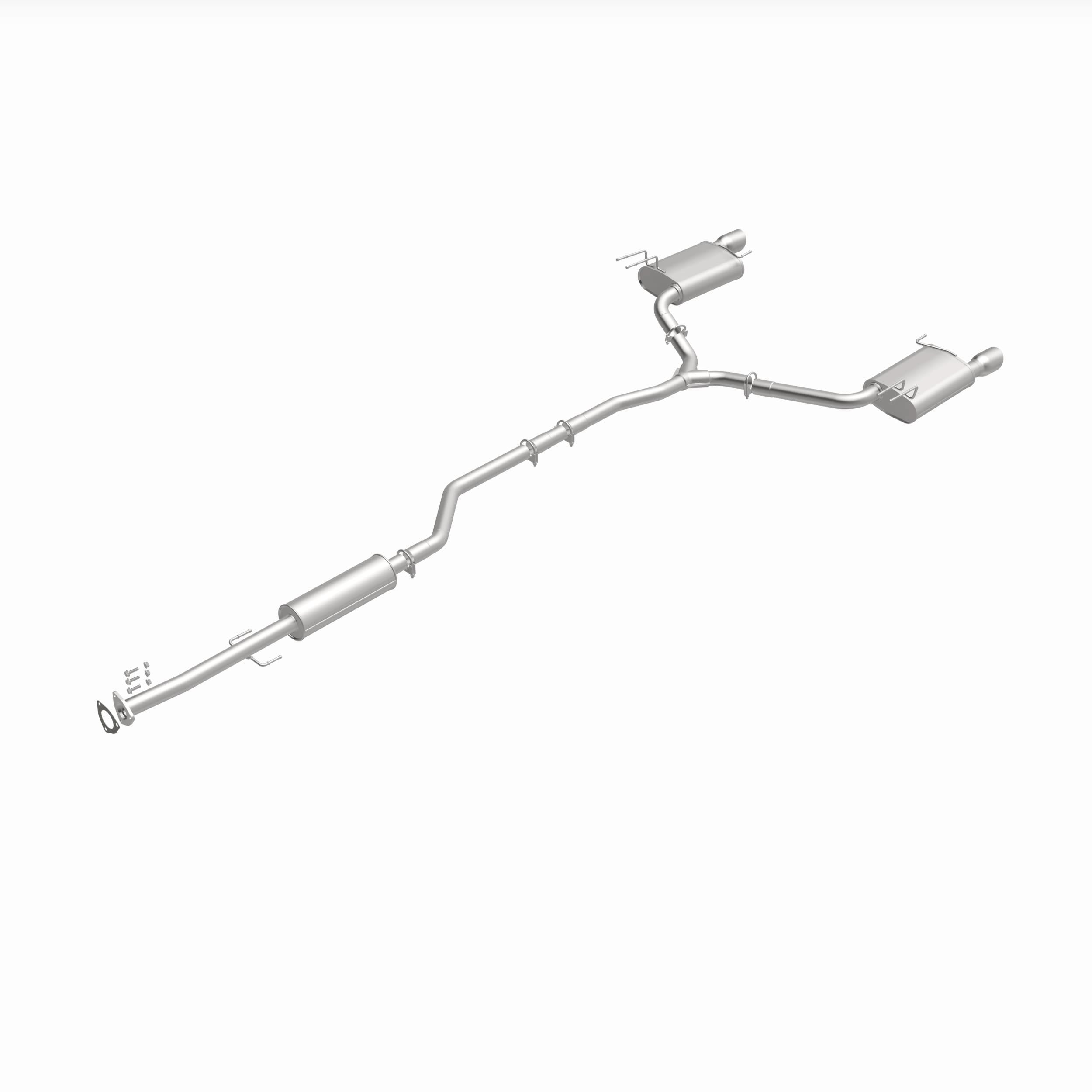 Fits 2008-2012 Honda Accord 3.5L Direct-Fit Replacement Exhaust System