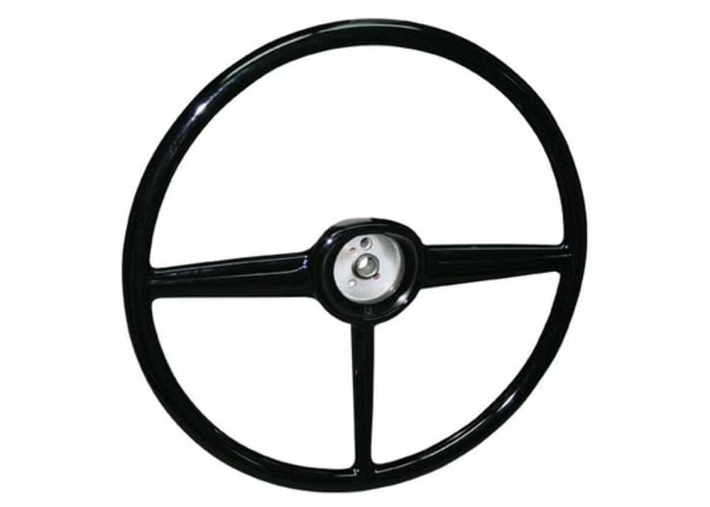 Fits 1947-1953 Chevrolet Truck;  Steering Wheel - Black STR4753