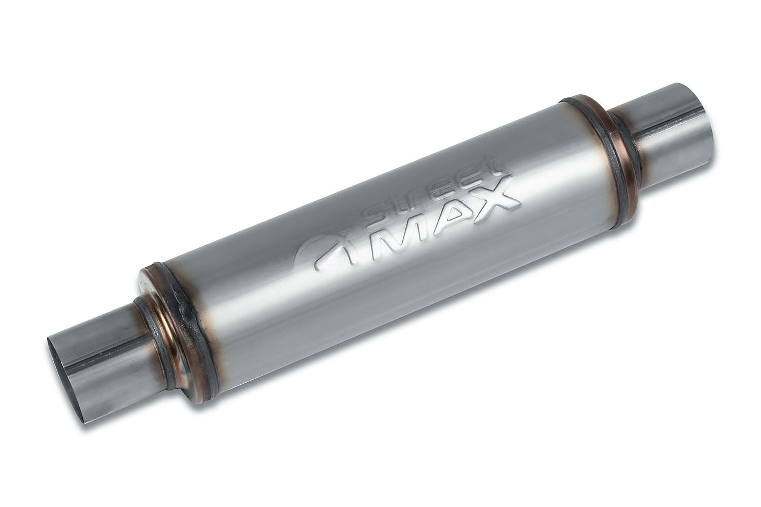 Fits 1959-63 Chevrolet Biscayne Straight Through Muffler-Stainless SM10416-JHPR